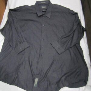 Menswear: Alexander Lloyd, Black with white dots Men's Shirt sz.BIG 20 34/35